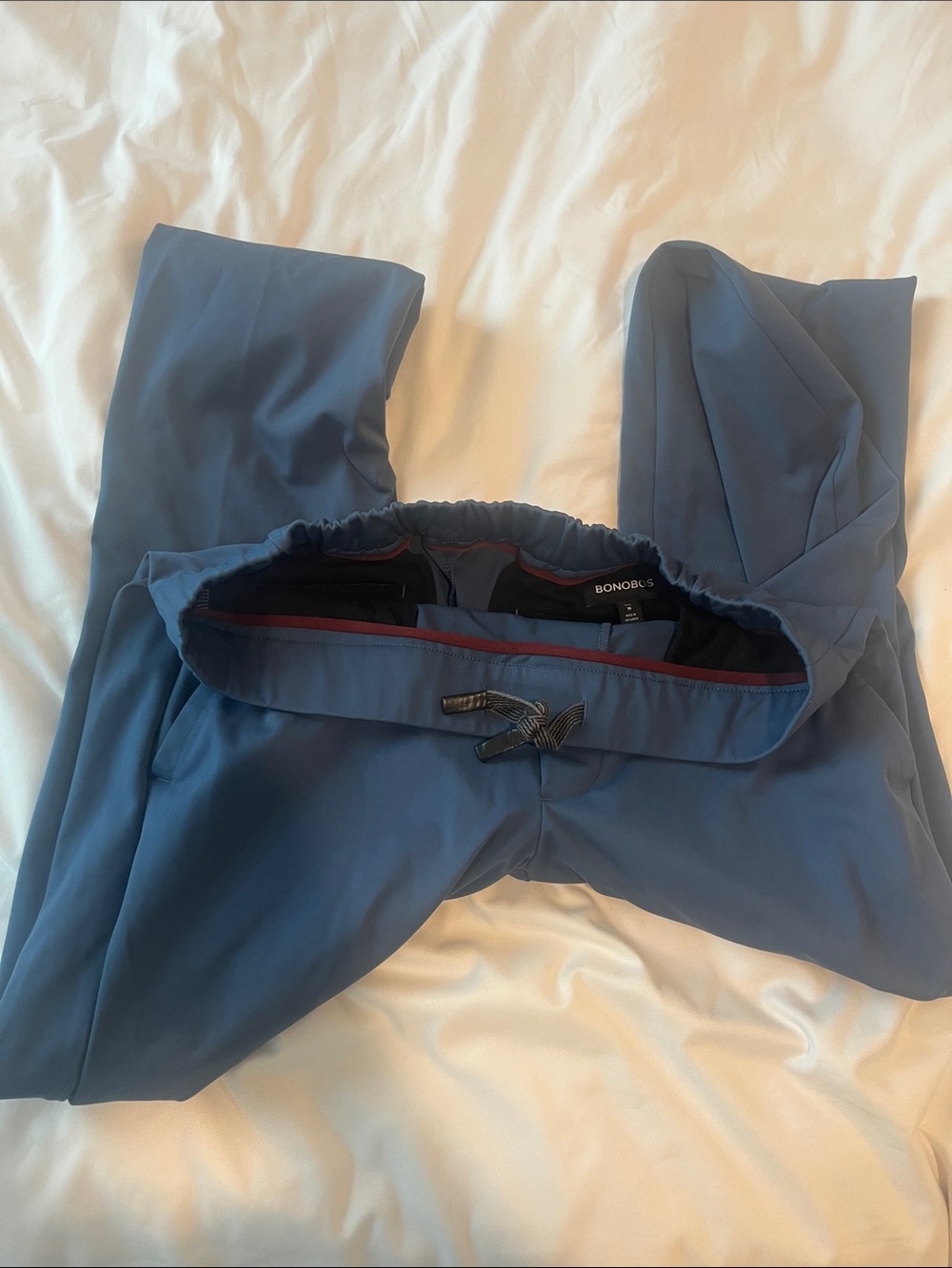 Bonobos Navy Drawstring Chinos - Picture 3 of 7